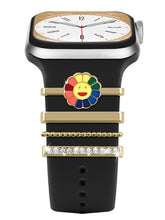 Load image into Gallery viewer, Decoration For Apple watch band 8 6 7 4 se 42mm Diamond Jewelry ring Accessories samsung/Huawei wristband 20/22mm watch strap