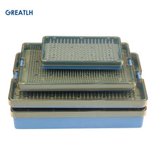 Load image into Gallery viewer, Silicone Sterilization Tray Case Box Ophthalmic Dental Instruments Disinfection Box