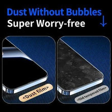 Load image into Gallery viewer, Edge to Edge Coverage Screen Protector for iPhone 14 Pro Max 12 13 Dust Free Phone Screen Protector Glass With Install Proof Without Bubbles