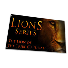 Load image into Gallery viewer, Tribe of Judah Lion Flag,Uv Fade Resistant Flag for Outdoor House Porch Welcome Holiday Home/School/Party Decoration,Garden Flag