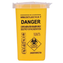 Load image into Gallery viewer, 1L Plastic Tattoo Medical Supplies Container Waste Box Disposable Needle Tips Recycling Buckets Collection Tattoos Accessories