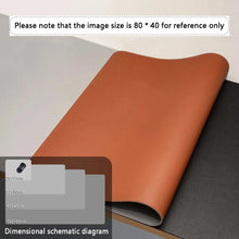 Load image into Gallery viewer, Large PU Leather Office Desk Mat – Waterproof Dual-Tone Mouse Pad & Keyboard Desk Protector for Home or Office