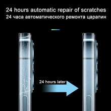 Load image into Gallery viewer, 3Sets Clear Sticker Phone Side Film for iPhone 14 13 12 11 Pro Max X XR XS Frame Protective Ultra-Thin Border Film 3D Carbon Fiber Ultra Thin Protective Film