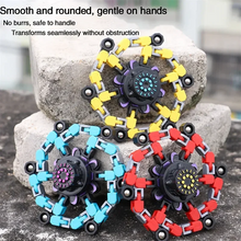 Load image into Gallery viewer, Deformable Fidget Spinner Chain Toy – Intelligent Stress Relief Finger Gyro for Kids & Adults