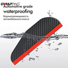 Load image into Gallery viewer, 2PCS Car Rearview Mirror Rain Eyebrow Carbon Fiber Sun Visor Shade Cover Protector Clear Vision for Rain Car Mirror Accessories