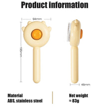Load image into Gallery viewer, Cat Comb Massage Pet Magic Combs Hair Removal Cat and Dog Universal Needle Brush Pets Grooming Cleaning Remove Supply Care Set Pet Hair Cleaner Brush for Dogs Long or Short Hair Cats Pet Massage Brushes