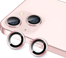 Load image into Gallery viewer, Camera Lens Protector for iPhone 14 Pro Max Plus 13 12 Mini 14Pro iPhone14 13Pro 14Plus 12Pro Glass Protection Protective Film Metallic Camera Ring Lens Protector with Glass Cover
