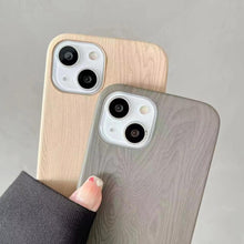 Load image into Gallery viewer, Luxury Wood Phone Case For iPhone 13 12 11 Pro X XS Max XR 8 7 Plus SE Retro Soft Wood Case Slim Hard Cover with Real Wooden Finish Protective Cover