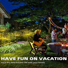 Load image into Gallery viewer, Solar Firework Garden Light β IP65 Waterproof LED Outdoor Lawn & Flower Lamp with 8 Modes