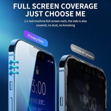 Load image into Gallery viewer, 3PCS Privacy Protective Glass For iPhone 11 12 13 14 Pro Max Anti Spy Tempered Glass on iPhone Xs Max X XR Screen Protector Film Privacy Screen Protector for iPhone