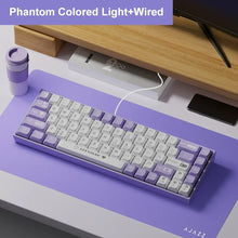 Load image into Gallery viewer, AJAZZ AK680 Mechanical Keyboard ABS Keycap 68 Keys Wired Wireless Bluetooth Gamer Keyboard Hot Swap Custom Gasket for Pc Laptop
