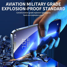 Load image into Gallery viewer, 2pcs Full Cover Screen Protector For iPhone 11 12 13 PRO MAX Privacy Glass For iPhone 14 Pro XS Max XR 13 12 mini Tempered Glass Tempered Glass Screen Protector Film 9H Hardness Anti Scratch Screen Protector