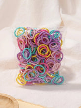 Load image into Gallery viewer, 100pcs Kids Rubber Bands – Colorful Hair Scrunchies for Toddlers