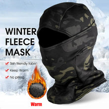 Load image into Gallery viewer, Winter Fleece Camouflage Balaclava - Cold-Proof Full Face Mask for Skiing & Cycling