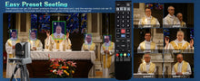 Load image into Gallery viewer, NDI/SDI 4K PTZ Camera 10X 20X zoom Video Conference Live Streaming HDMI USB IP POE 1080P for Church NetMeeting Broadcast Youtube