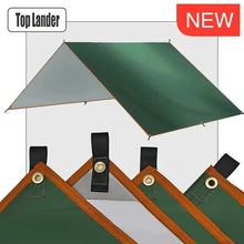 Load image into Gallery viewer, Ultralight Waterproof Tarp Tent – Large Sun Shelter Awning for Camping, Beach & Outdoor Adventures