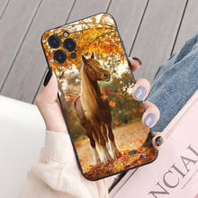 Load image into Gallery viewer, Animal Steed Horse Phone Case For Iphone 14 11 12 13 Mini Pro Xs Max Cover 6 7 8 Plus X Xr Se 2020 Cool Animal Horse Case For Iphone