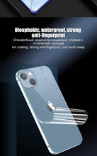 Load image into Gallery viewer, Film for IPhone 13 14 Pro Max 12 Mini Back Screen Protector for iPhone 11 12 PRO XS MAX XR X 8 7 Plus SE Back Film Not-Glass Back Tempered Glass Protector Rear Film Premium HD Clarity Back Protector