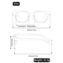 Load image into Gallery viewer, BARCUR Retro Fashionable Unique Leopard Pattern Reading Glasses for Women and Men โ Stylish Clear Prescription Eyewear with Fashion Color Options โ Trendy Rectangular Presbyopia Glasses with Personalized Gift Box for Daily Use