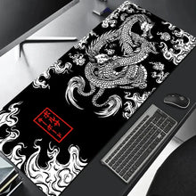Load image into Gallery viewer, Japanese Dragon XXL Gaming Mouse Pad - Anime Desk Mat for Esports