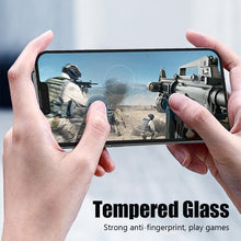 Load image into Gallery viewer, 4PCS Tempered Glass for iPhone 13 12 11 Pro Max Mini Screen Protector for iPhone 14 Pro Max 7 8 6 6S Plus SE 2020 X XR Xs Glass Easy Installation Frame Case Friendly Premium Tempered Glass for iPhone