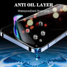 Load image into Gallery viewer, 2Pcs Anti-Spy Hydrogel Film for IPhone 11 14 Pro Max 7 8 Plus Privacy Screen Protectors for IPhone 12 13 PRO XS MAX Mini X XR Bubble Free Fine Diamond Clear Crystal Shockproof Tempered Glass Film