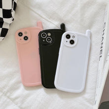 Load image into Gallery viewer, Cute Classic Retro Phone Style Case For iPhone 13 12 11 Pro Max X XR XS 7 8 Plus Shockproof Soft Silicone Cover Ultra Light Solid Color Back Cover Comfortable Grip Unique Design Phone Case