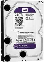 Load image into Gallery viewer, WD Purple 4TB 1TB 2TB 3TB 6TSurveillance Internal Hard Drive Disk 3.5" 64MCache SATA III 6Gb/s HDD HD Harddisk for CCTV DVR NVR