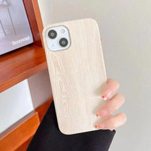 Load image into Gallery viewer, Luxury Wood Phone Case For iPhone 13 12 11 Pro X XS Max XR 8 7 Plus SE Retro Soft Wood Case Slim Hard Cover with Real Wooden Finish Protective Cover