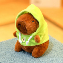Load image into Gallery viewer, Cute Capybara Plush Toy Hoodie – Small Winged Stuffed Doll for Kids