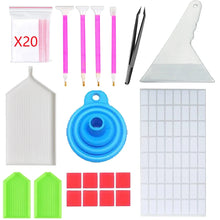 Load image into Gallery viewer, Diamond Painting Tools Set - Embroidery Box with Multi-Size Pens for DIY Art and Crafts
