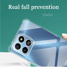 Load image into Gallery viewer, Luxury Crystal Clear Silicone Soft Case for Huawei Honor 70lite 80 Pro 60 70 Lite Shockproof Caso Mobile Phone Cases Covers