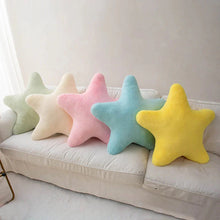 Load image into Gallery viewer, Star Shaped Pillow Decorative Star Pillow for Bed Soft Plush Throw Pillow Cute Pillow Plush Cushion for Kid Bedroom Living Room