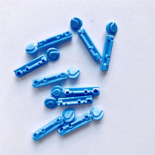 Load image into Gallery viewer, 100pcs Disposable Blood taking Needles 28G Blood Collection Lancet Painless Lancing Device for Diabetes Accessory