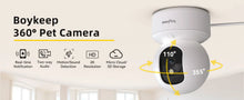 Load image into Gallery viewer, BoyKeep 3MP 5G/2.4GHz WiFi Indoor Home Security IP Smart Baby Monitor Camera Automatic Tracking 24/7 Video Surveillance Camera