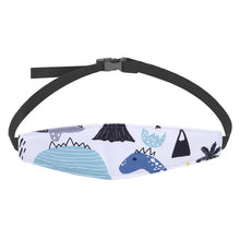 Load image into Gallery viewer, Infant Carseat Head Support Pillow with Adjustable Straps for Babies