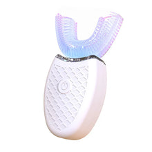 Load image into Gallery viewer, Electric U-Shaped Toothbrush for Adults - Soft-Bristles Teeth Whitening Kit, Oral Care with Auto-Timing & 360° Gum Protection