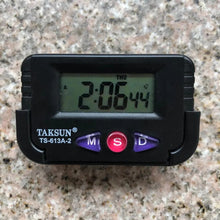 Load image into Gallery viewer, Digital Car Alarm Clock Electronic Travel Alarm Clock Time Date Automotive Electronic Stopwatch Mini Alarm Clock