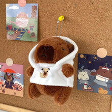 Load image into Gallery viewer, Cute Capybara Plush Toy Hoodie – Small Winged Stuffed Doll for Kids