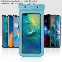 Load image into Gallery viewer, Waterproof Phone Case Pouch Protector For iPhone Cell Phone Cover Underwater Case Universal Water Proof Bag Waterproof Case Cellphone Pouch for iPhone 13 Pro Max Case & Strap