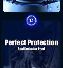 Load image into Gallery viewer, 4PCS Tempered Glass For iPhone 11 12 13 14 Pro MAX XR X XS Max Screen Protector on For iPhone 12 11 13 14 Mini 7 8 6 Plus Glass Edge- Bubble Free- Scratch Resistant Protective Film For iPhone