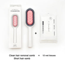 Load image into Gallery viewer, Cat Cleaning Comb Cat Hair Remover to Remove Floating Hair Sticky Fur Universal Pet Grooming Brush for Cat Dog Paired with Wipes Pet Cleaning Hair Removal Comb For Massaging And Removing Loose Hair