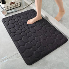 Load image into Gallery viewer, 3D Non-Slip Bathroom Mat – Quick-Dry Absorbent Cobblestone Doormat
