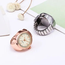 Load image into Gallery viewer, New Watch Rings Adjustable Fashion Elegant Personality Women's Party Banquet Jewelry Accessories Clock Ring Gifts for Women