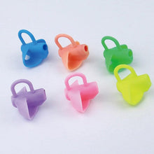 Load image into Gallery viewer, 15 Pcs School Students Writing Pencil Pen Holder Children Kids Learning Practice Silicone Pen Aid Grip Posture Correction Device Ergonomic Grip Aid Writing Tool Posture Correction