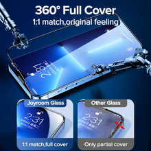 Load image into Gallery viewer, 2PCS 9H Tempered Glass For iPhone 13 Pro Max 12 11 X XR XS 7 8 8P Max Full Cover Ultra-HD Screen Protector for iPhone 13 Tempered Glass Film with Auto Alignment Tool Easy Installation 99% HD Clear 9H Hardness Bubble Free Screen Protector For iPhone