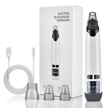 Load image into Gallery viewer, Hot Compress Blackhead Remover Vacuum Suction Acne Pore Cleaner Electric Nose Face Deep Cleansing Skin Care Device Birthday Gift
