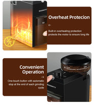 Load image into Gallery viewer, Automatic Burr Mill Coffee Grinder Electric Coffee Bean Grinding With 28 Adjustable Gears for Espresso French Press Drip Coffee