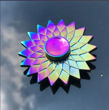 Load image into Gallery viewer, Metal Rainbow Fidget Spinner – Colorful EDC Hand Spinner Toy for Kids & Adults | Anti-Anxiety Stress Relief Finger Spinner Gift