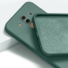 Load image into Gallery viewer, Original Square Liquid Silicone Case for Huawei Mate 9 10 Pro Camera Protective Cute Phone back cover Mate9 Mate10 10Pro fundas